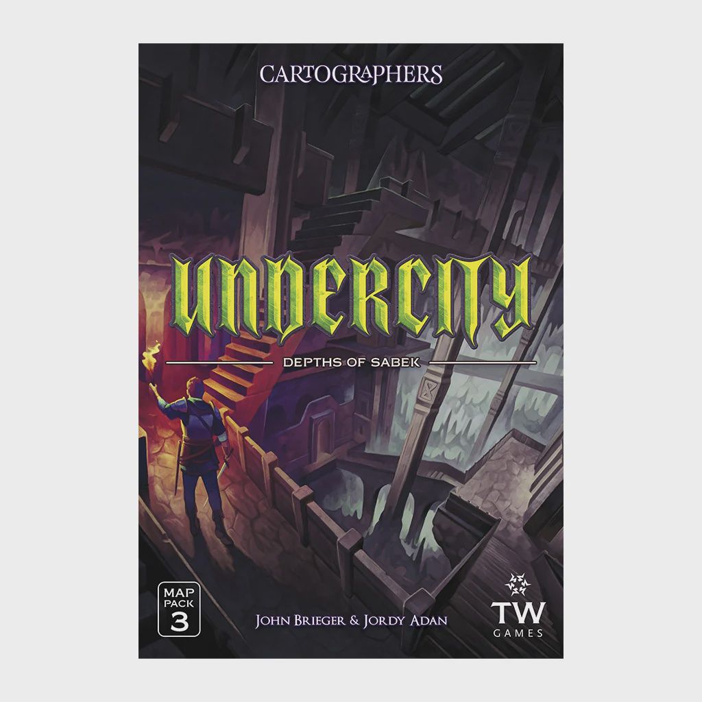 Cartographers Heroes: Map Pack 3: Undercity