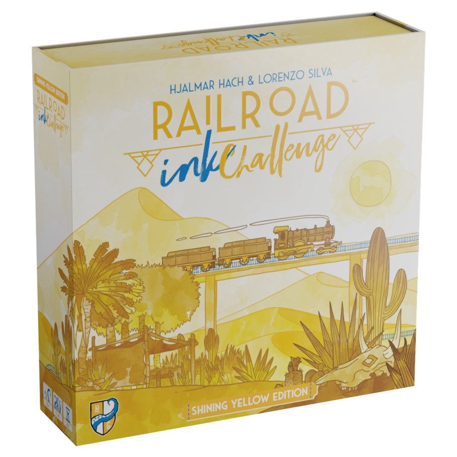 Railroad Ink: Challenge: Shining Yellow