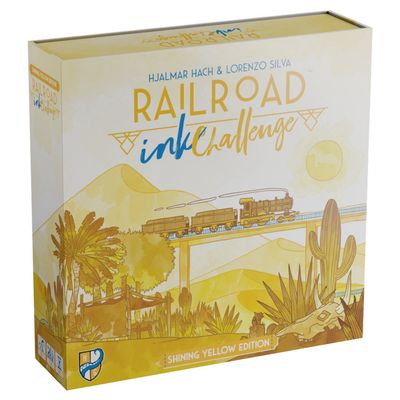 Railroad Ink: Challenge: Shining Yellow