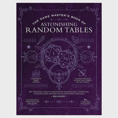 D&amp;D 5E: Game Master's Book of Astonishing Random Tables