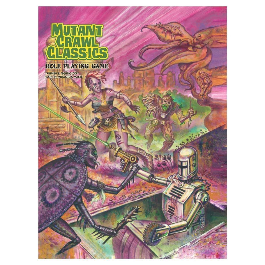 Mutant Crawl Classics: Core Rulebook (Softcover)