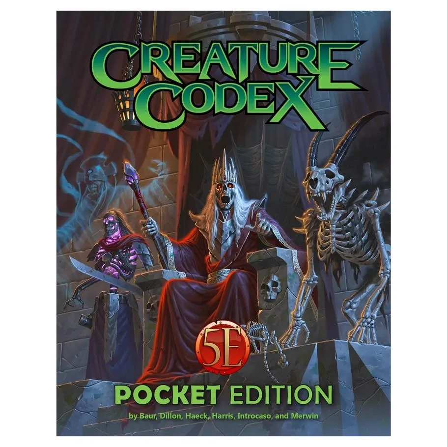 D&amp;D 5E: Creature Codex: Pocket Edition