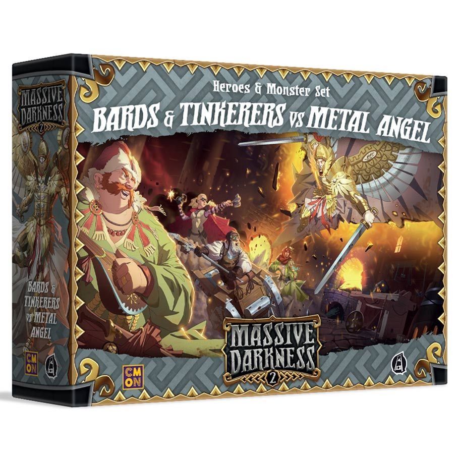 Massive Darkness 2: Bards and Tinkerers vs Metal Angel