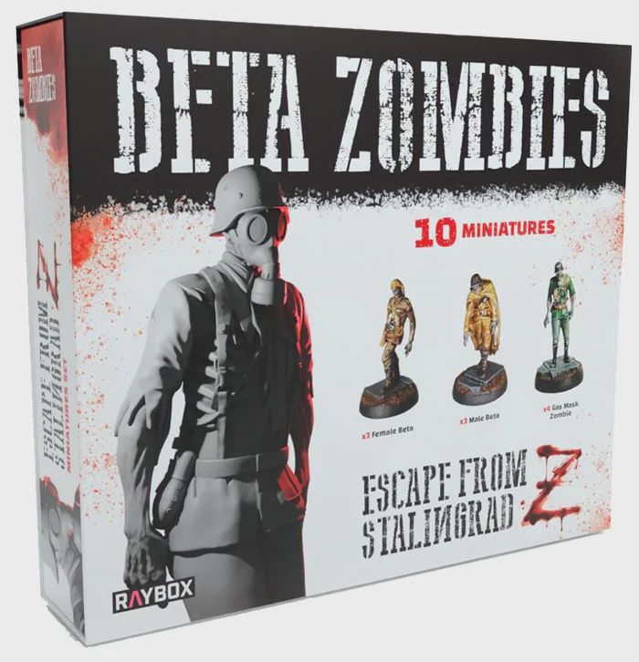 Escape for Stalingrad Z-  Beta Zombies Miniatures Set