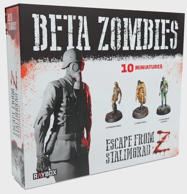 Escape for Stalingrad Z-  Beta Zombies Miniatures Set