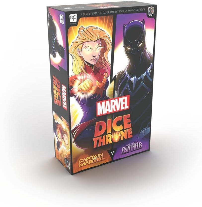 Dice Throne: Marvel: 2-Hero Box (Captain Marvel v. Black Panther)