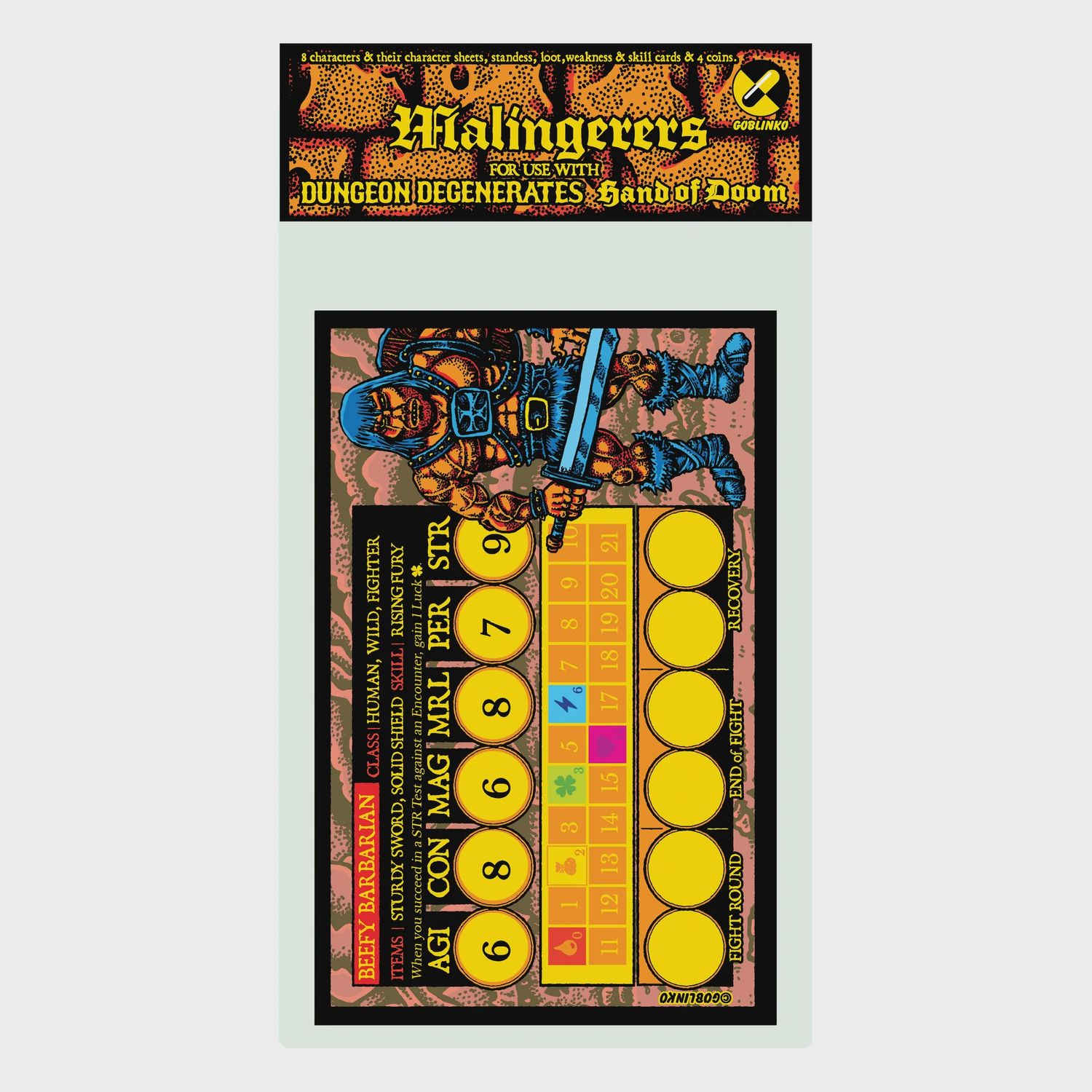 Dungeon Degenerates: Malingerers Expansion Pack