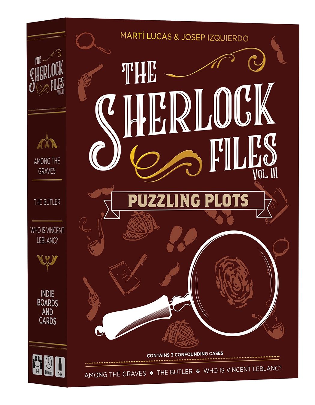 The Sherlock Files Volume 3 Puzzling Plots (Dark Brown)