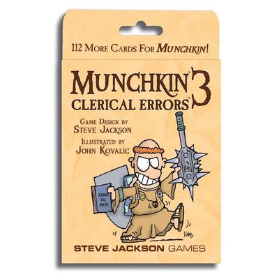 Munchkin 3 Clerical Errors
