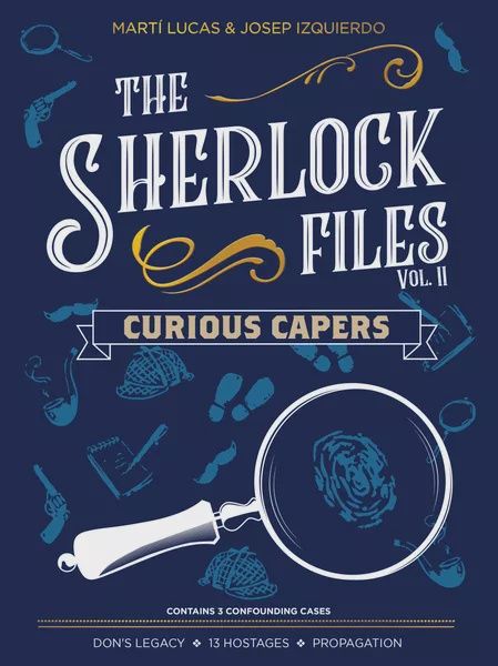 The Sherlock Files Volume 2: Curious Capers (Blue)