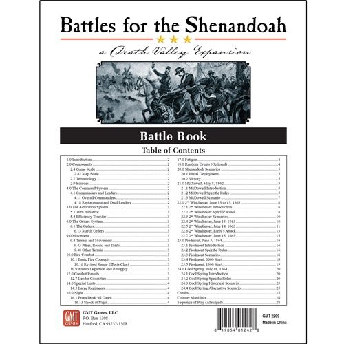 Death Valley: Battles for the Shenandoah Expansion