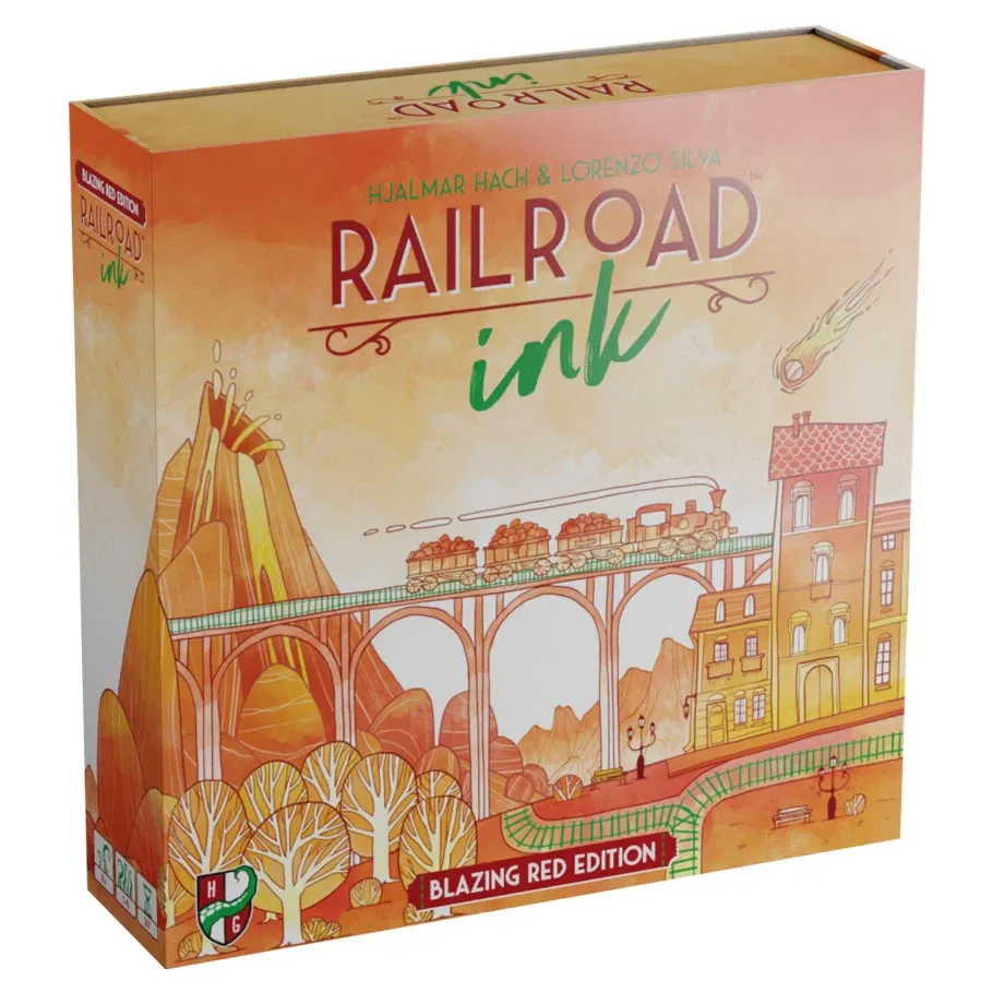 Railroad Ink: Blazing Red