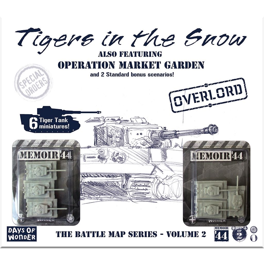 Memoir '44: Tigers in the Snow Battle Map