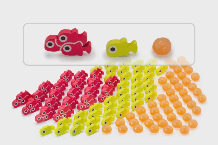 Finspan: Upgrade Pack (Wooden Tokens &amp; Squishy Eggs)