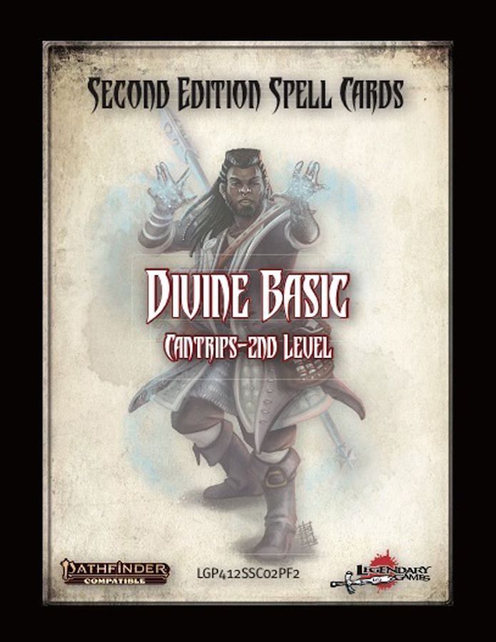Pathfinder 2E: Spell Cards: Divine Basic