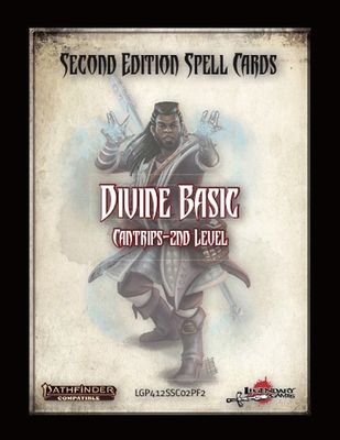 Pathfinder 2E: Spell Cards: Divine Basic
