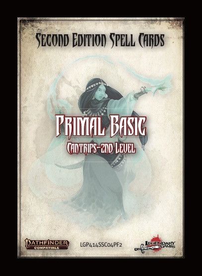 Pathfinder 2E: Spell Cards: Primal Basic