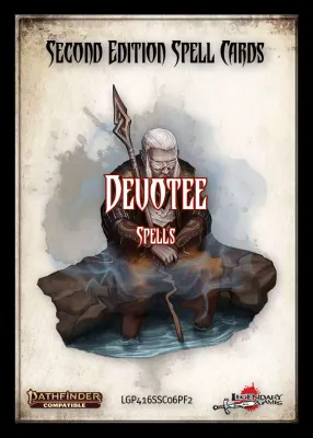 Pathfinder 2E: Spell Cards: Devotee Spells
