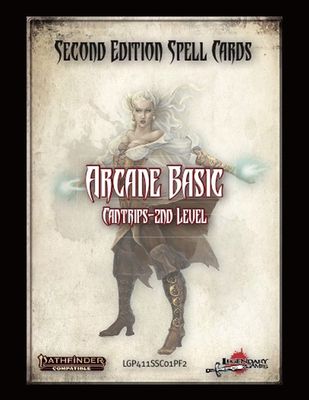 Pathfinder 2E: Spell Cards: Arcane Basic