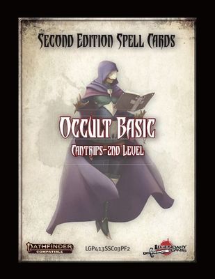 Pathfinder 2E: Spell Cards: Occult Basic