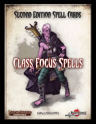 Pathfinder 2E: Spell Cards: Class Focus Spells