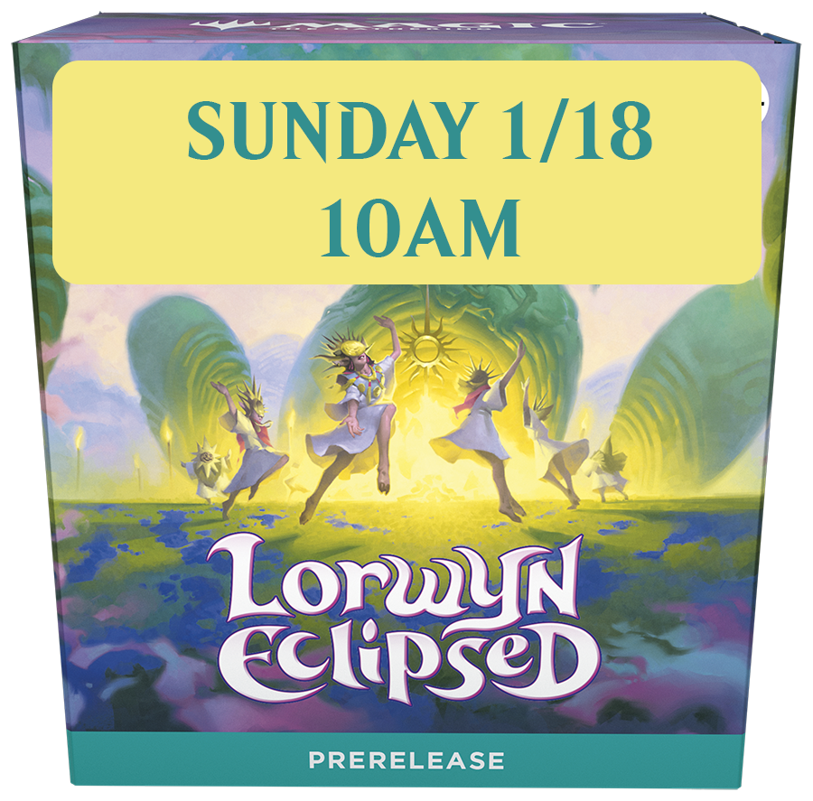 ECL Prerelease: Sunday 1/18 10am