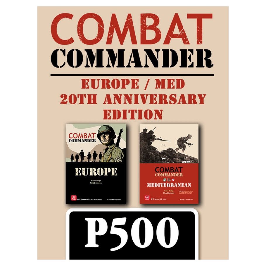 Combat Commander Europe/Mediterranean 20th Anniversary Edition