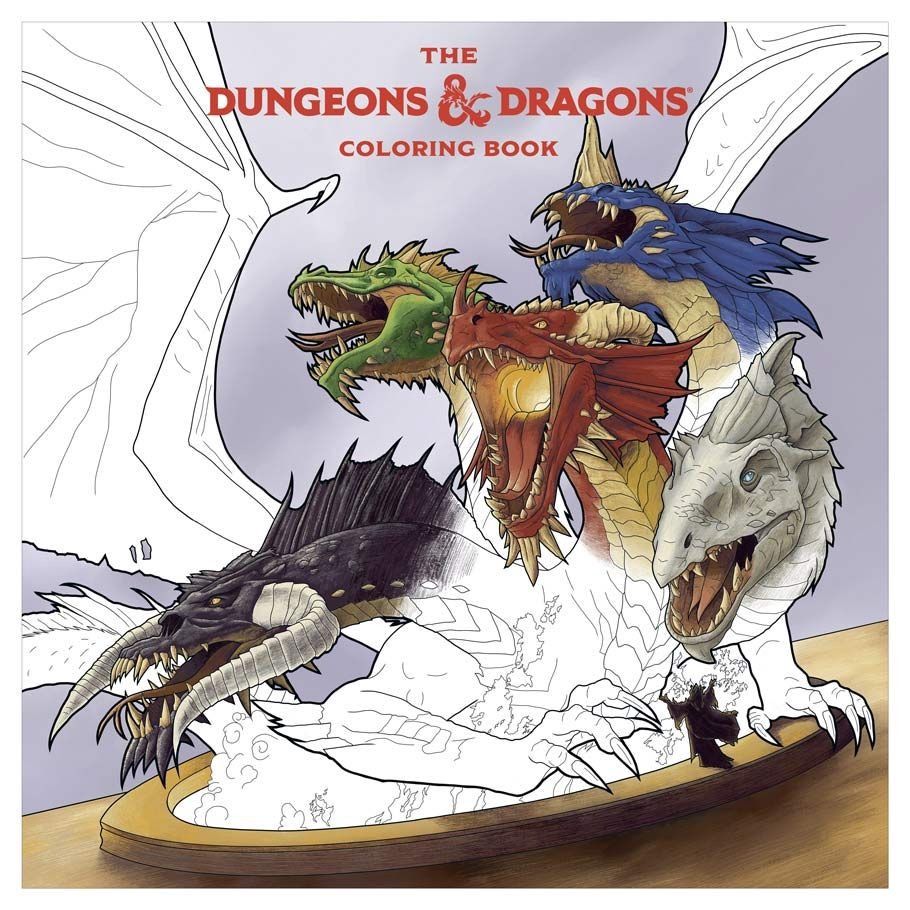 Dungeons &amp; Dragons: Coloring Book