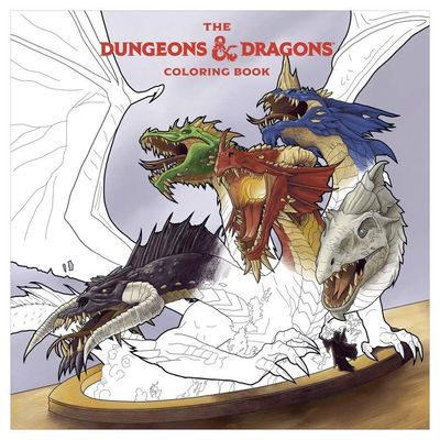 Dungeons &amp; Dragons: Coloring Book