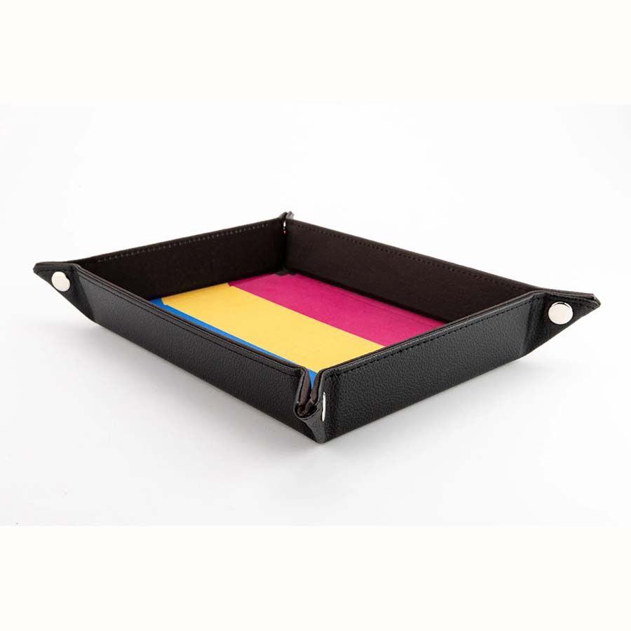 Fanroll: Folding Dice Tray: Pride: Pansexual