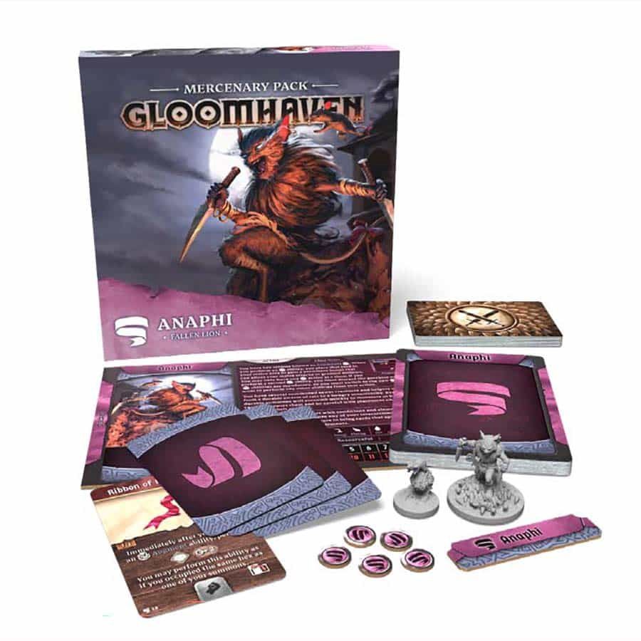 Gloomhaven: Anaphi the Fallen Lion Mercenary Expansion Pack