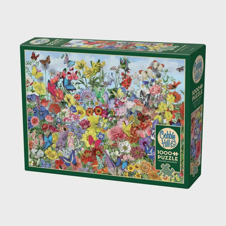 Puzzle: Butterfly Garden (1000 pieces)