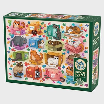 Puzzle: Cats Vs Puzzles (1000 pieces)