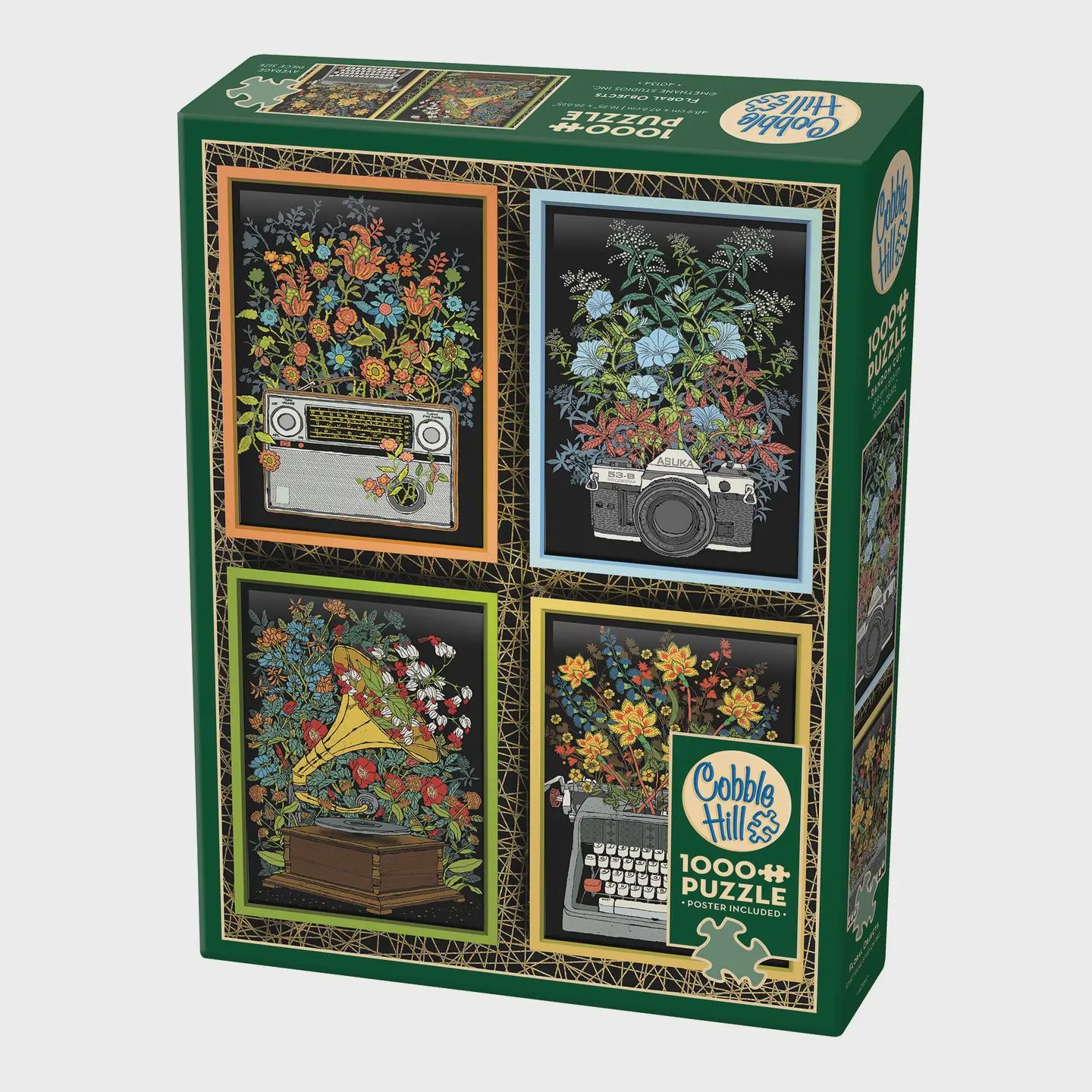 Puzzle: Floral Objects (1000 pieces)