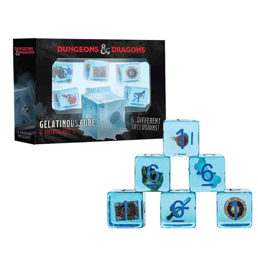 Fanroll: D&amp;D Gelatinous Cube: 6 D6 Pack
