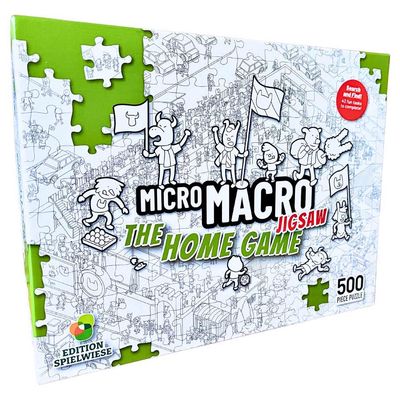 MicroMacro Jigsaw Puzzle: The Home Game