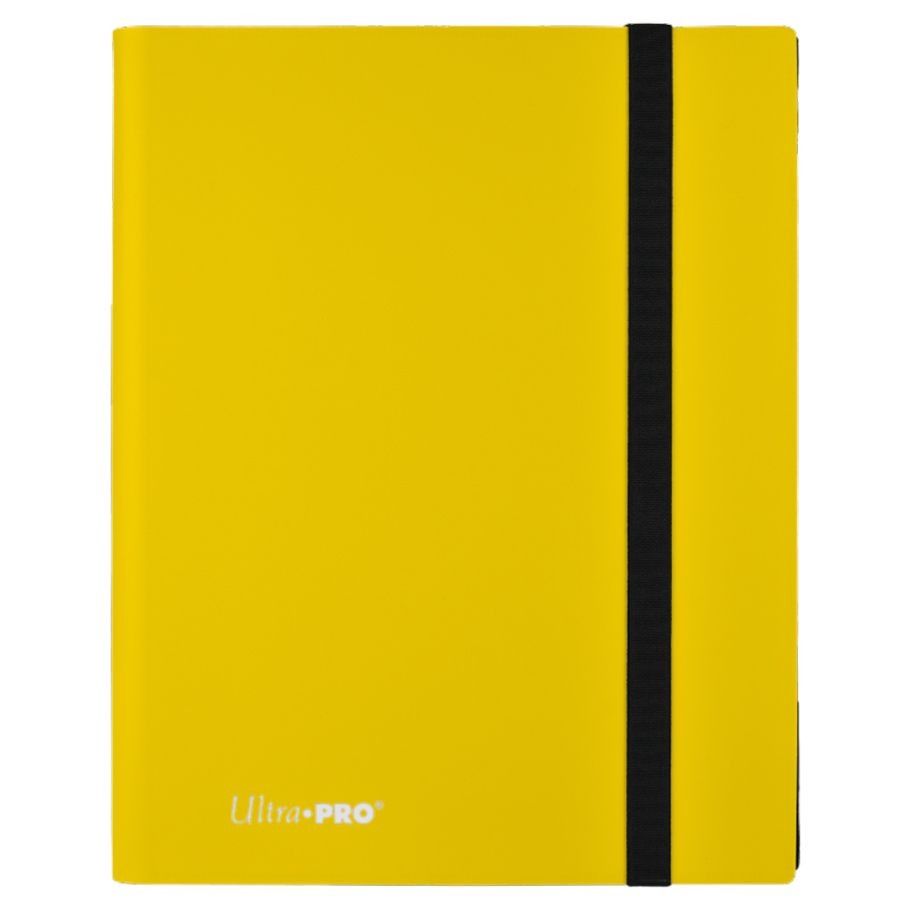 Ultra Pro: Eclipse PRO Binder 9-Pocket: Lemon Yellow