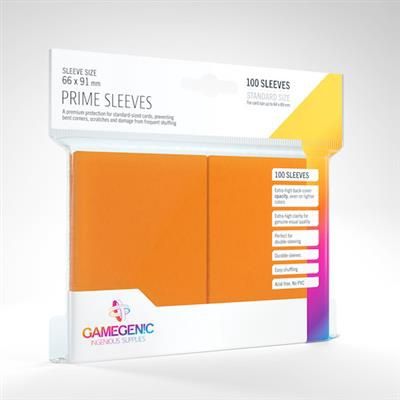 Gamegenic: Prime Sleeves: Orange (100 count)