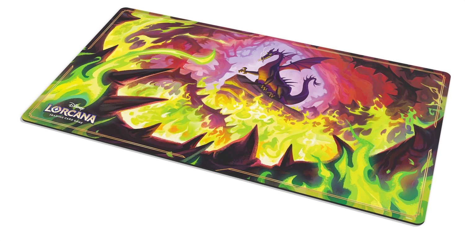 Disney Lorcana: Winterspell: Playmat, Edition: Dragon Fire