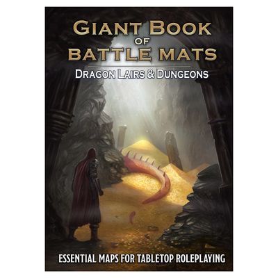 Giant Book of Battle Mats: Dragon Lairs &amp; Dungeons