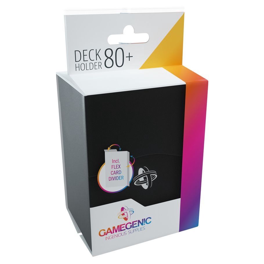 Gamegenic: 80+ Deck Holder: Black