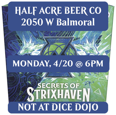 MTG: SOS Prerelease: AT HALF ACRE: Monday 4/20 6pm