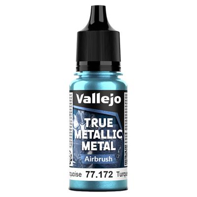 True Metallic Metal: Airbrush: Hydra Turquoise (18ml)