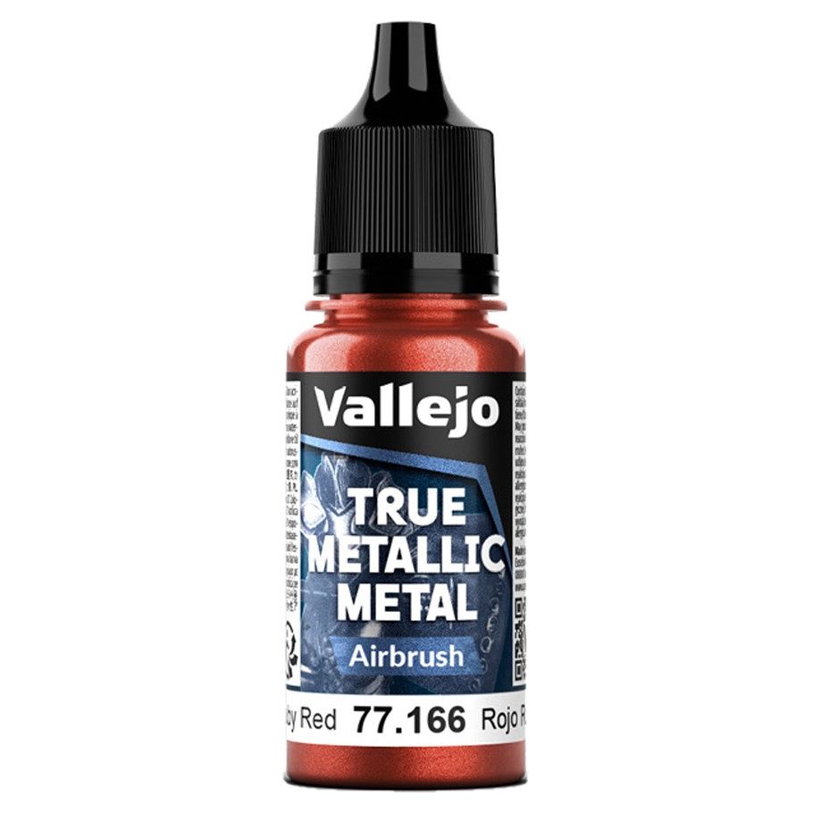 True Metallic Metal: Airbrush: Ruby Red (18ml)