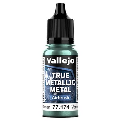 True Metallic Metal: Airbrush: Dusken Green (18ml)