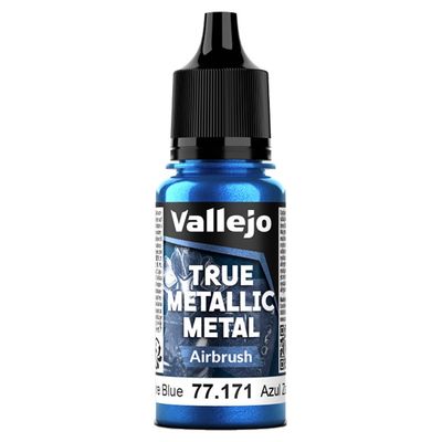 True Metallic Metal: Airbrush: Sapphire Blue (18ml)