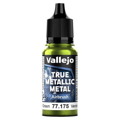 True Metallic Metal: Airbrush: Amber Green (18ml)