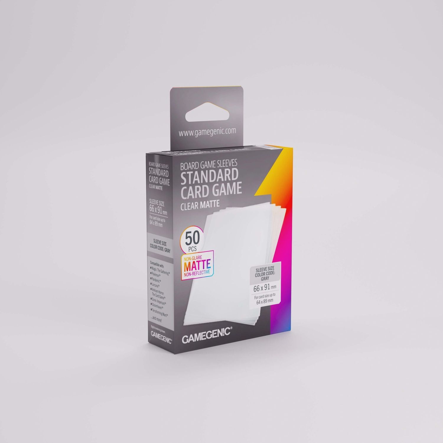 Gamegenic: Matte Sleeves: Standard Card Game (50)