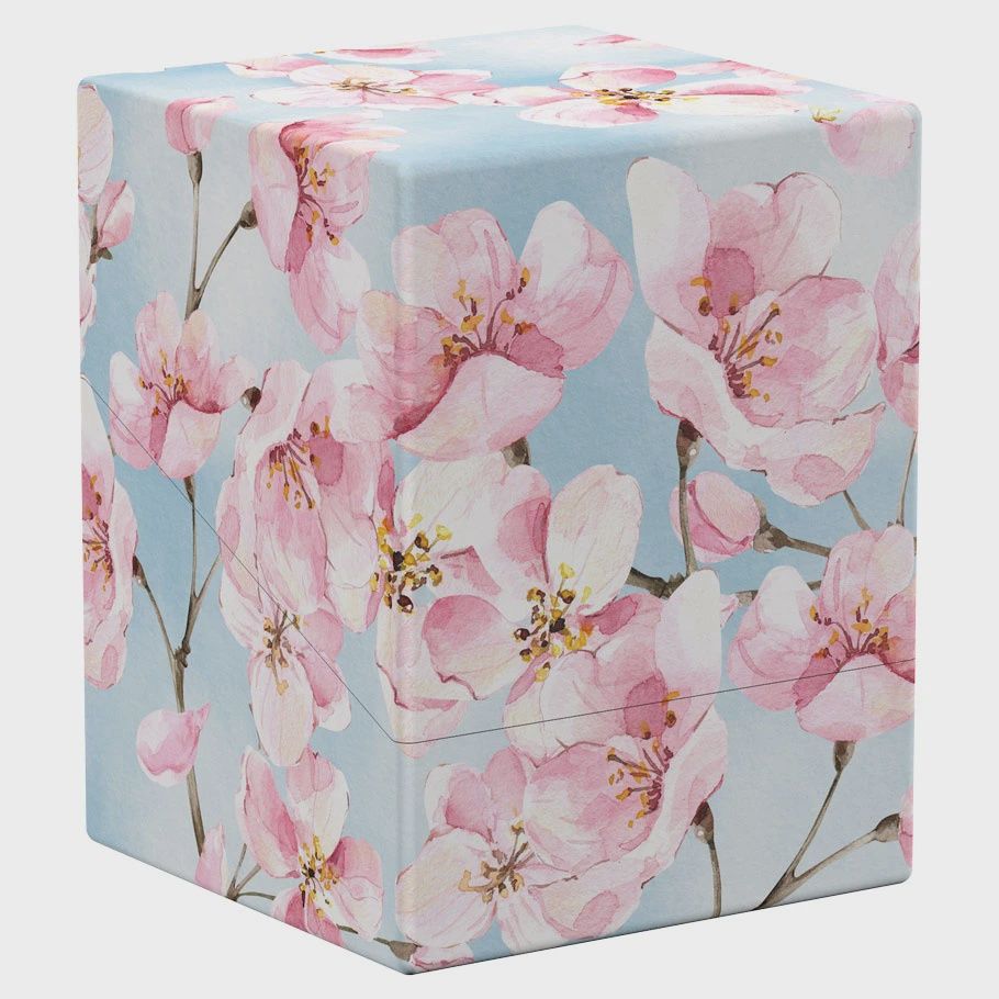 Ultimate Guard: Deck Box: Return to Earth: Boulder: 100+: Floral Places: Cherry Blossom