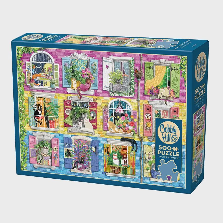 Puzzle: Living with Catitude (500 pieces)
